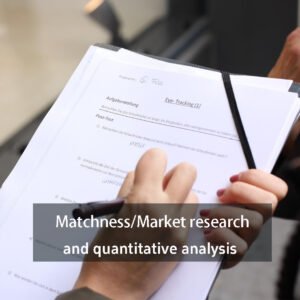 Matchness/Market research and quantitative analysis
